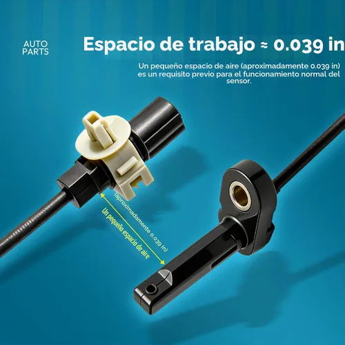 Vista 7 de Sensor de velocidad de rueda de ABS delantero 57455-T2F-A01 57450-T2F-A01 57450-T2F-A01 (2 unidades)