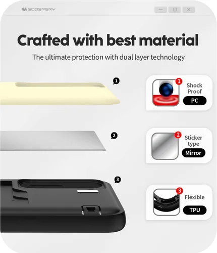 Vista 175 de GOOSPERY Parachoques magnético para puerta compatible con Galaxy S9 Plus, tarjetero tipo billetera con cierre automático por iman, funda protectora