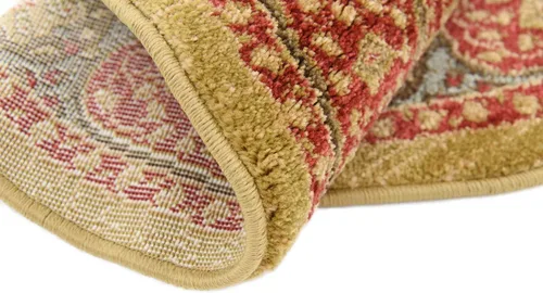 Vista 10 de Unique Loom Palace Collection - Alfombra tradicional, bohemia, medallón (3 pies 3 pulgadas x 3 pies 3 pies 3 pulgadas, redonda, rojo/bronceado)