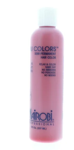 Vista 2 de Tru-Colors Color de cabello semipermanente #5 Rojo azabache 8 onzas, Unisex
