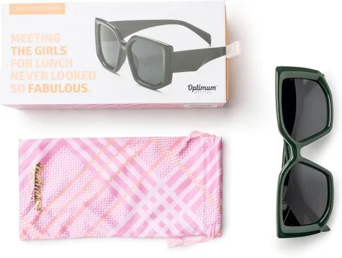 Vista 57 de OPTIMUM OPTICAL Gafas de sol protectoras UV atemporales para hombres y mujeres