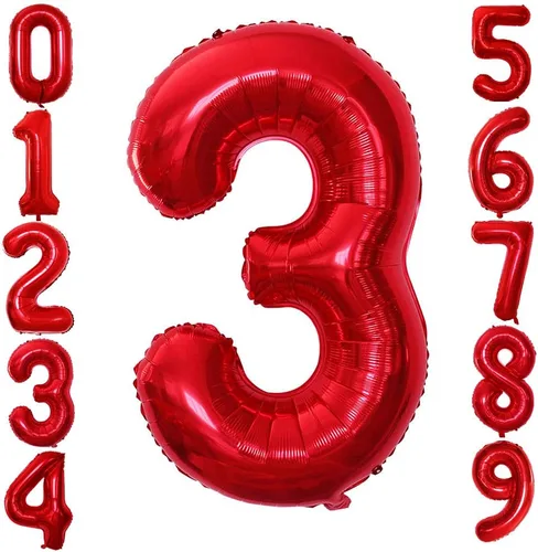 Vista 205 de Goer, conjunto de globos de papel aluminio para decoraciones de cumpleaños, globos de las letras de feliz cumpleaños y de números Oro