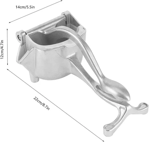 Vista 4 de Lemon Squeezer, Stainless Steel Hand Fruit Juice Extractor Fruit Squeezer Hand Press Squeezing Tool Extractor Kitchen Tools