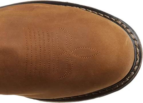 Vista 5 de Rocky Botas de trabajo originales Ride Crazy Horse con puntera de acero para hombre