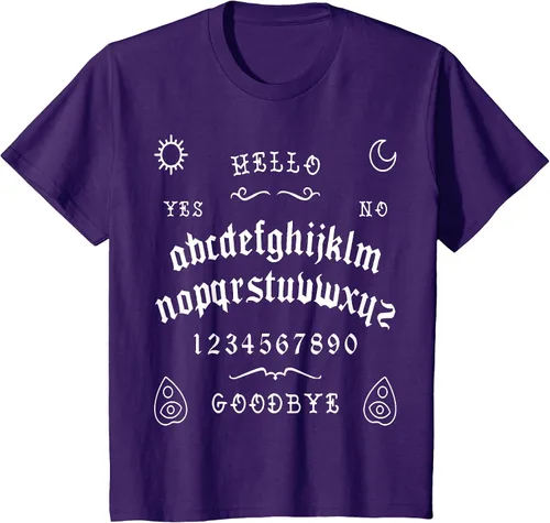Vista 11 de Camiseta inspirada en la tabla Spirit Board Ouija Asphalt Grey
