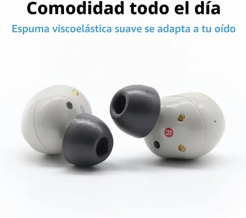 Vista 3 de Comply TrueGrip MAX - Almohadillas de espuma viscoelástica TrueGrip Max Negro