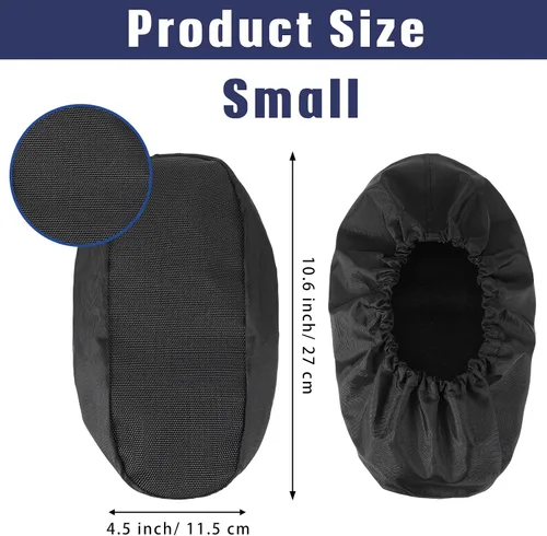 Vista 2 de Geyoga 2 Piezas Fundas para Botas de Caminar con Fractura Tela Oxford Antideslizantes Fundas de Zapatos Reutilizables para Zapatos de Recuperación