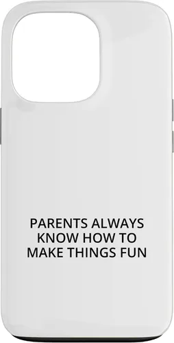 Vista 10 de iPhone 16 Parents always know how to make things fun Case