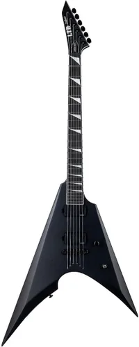 Vista 3 de ESP LTD Arrow-1000NT Guitarra Eléctrica - Carbón Metálico Satinado