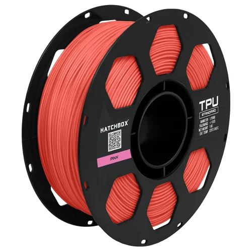Vista 14 de HATCHBOX - Filamento de poliuretano termoplástico para impresora 3D, Shore 95A, color beige, carrete de 1 kg, precisión dimensional de +/- 0.03 mm