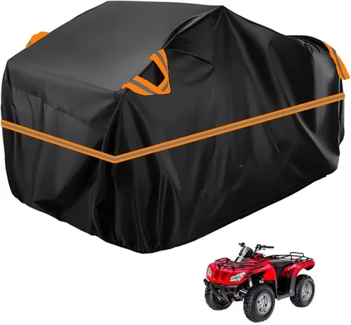 Vista 134 de Cubierta para ATV impermeable compatible con Arctic Cat H1 EFI TRV Cruiser 4x4 2011, cubierta de 210D para vehículos de 4 ruedas, cubierta para quad