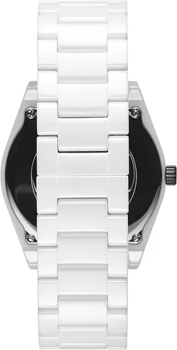 Vista 3 de MVMT Element Ceramic Reloj para hombre 1.693in, Blanco, Elemento de cerámica