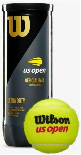 Vista 2 de Wilson US Open - Pelota de tenis extra resistente, 3 latas, 9 pelotas