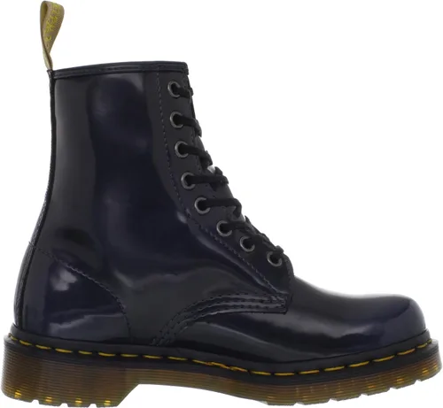 Vista 6 de Dr. Martens Botas veganas 1460 para mujer, azul marino, 4 UK/6 M US