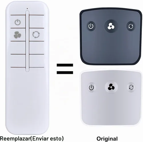 Vista 2 de Mando a distancia de repuesto compatible con ventilador de torre Honeywell HYF260W HYF260B HYF290B Series
