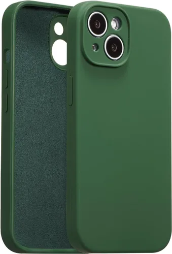 Vista 15 de Funda de silicona para iPhone Air, con [protección completa de la cámara] [forro de microfibra suave antiarañazos], funda de silicona líquida ultra