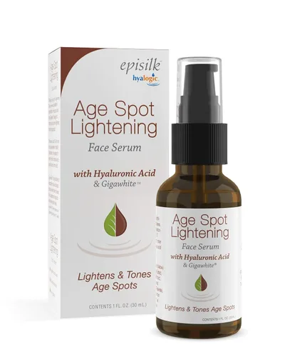 Vista 10 de Suero facial Age Spot - Corrector de manchas oscuras enriquecido con ácido hialurónico y Gigawhite - Suero iluminador Episilk para aclarar