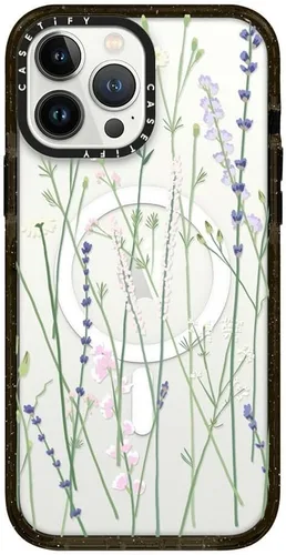 Vista 133 de CASETiFY Funda Impact para iPhone 13 [Protección contra caídas de grado militar 4X de 8.2 pies/Compatible con Magsafe] - #1 Mom - Transparente