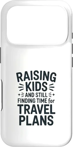 Vista 30 de Raising Kids and Still Finding Time for Travel Plans Case for iPhone 17