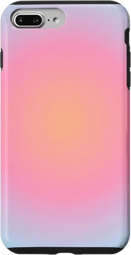 Vista 12 de Gradient Cute Aura Aesthetic Multicolor Moda Mujeres Caso para iPhone 17