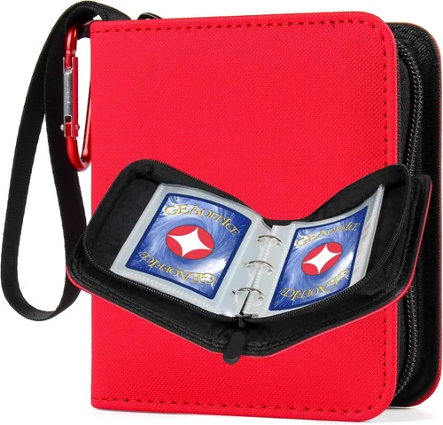 Vista 12 de GEAoffice Mini carpeta de tarjetas coleccionables de 1 bolsillo con Negro-1 bolsillo