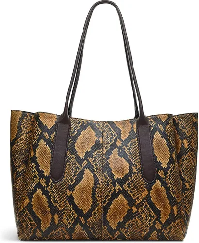 Vista 2 de RADLEY London Hillgate Place - Serpiente sintética - Bolso grande con parte superior abierta, Roble oscuro