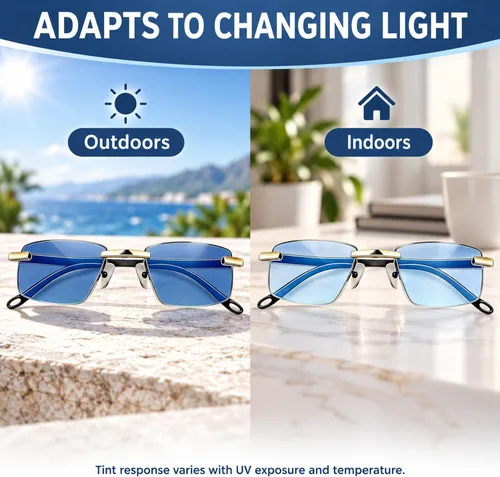 Vista 4 de Vidrios azules auto ajustables del enfoque de los vidrios Gafas de enfoque automático, lentes de enfoque automático autoajustables para 1 unidad.