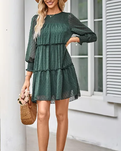 Vista 2 de Marigulene Women 2023 Women Dress Casual Dresses Perfect for Beach, Outdoor Gathering, Shopping and Party Wedding Dresses