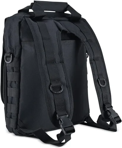 Vista 3 de TORCH MOLLE Rucksack Urban Commuter Backpack for Hiking Cycling EDC Gear Black 15L