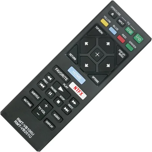 Vista 3 de RMT-VB201U RMT-VB100U Control remoto para Sony BluRay Disc DVD Player BDPS3700 BDPS6700 BDP-BX370 BDP-S1700 BDPS2900 BDPS3500 BDPBX150 BDP-BX150