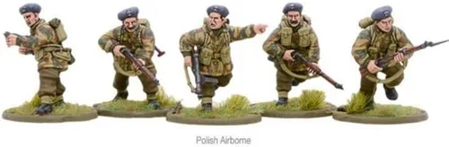 Vista 7 de Warlord Games Paracaidistas aliados aerotransportados británicos – Miniaturas de plástico a escala de 1.102 in para Bolt Action Miniaturas altamente