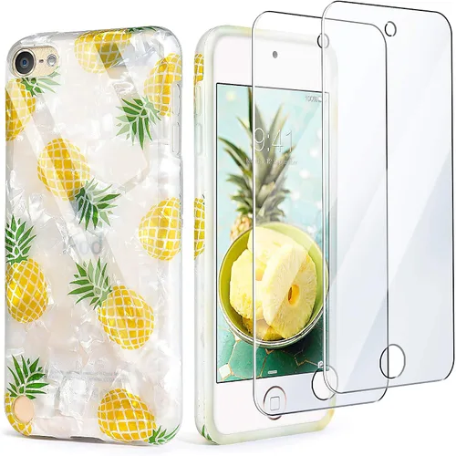 Vista 8 de IDWELL - Funda para iPod Touch 7ª generación con 2 protectores de pantalla, funda para iPod Touch 6 y iPod 5, ajuste delgado, antiarañazos