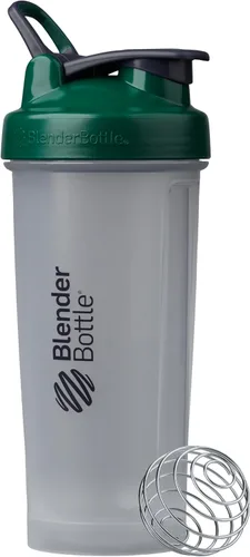 Vista 35 de [Usado] BlenderBottle Classic V2 - Botella mezcladora perfecta para batidos de proteínas y preentrenamiento, 20 onzas, color negro