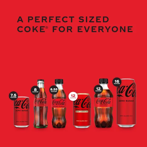 Vista 13 de Coca-Cola Soda sin cafeína, 12 onzas líquidas (paquete de 12)