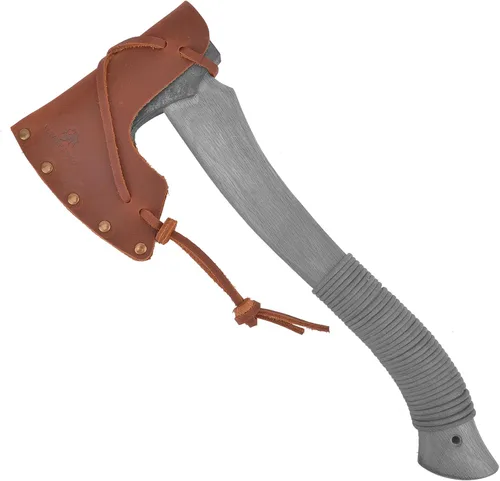 Vista 12 de Funda de cuero para hacha, cubierta de hacha de camping con cubierta segura para cabeza de hacha