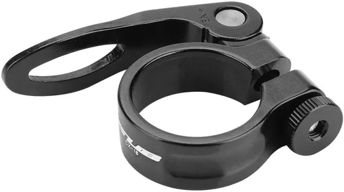 Vista 9 de Abrazadera de poste, Clip de tubo de abrazadera de liberación rápida de aleación de aluminio para bicicleta de asiento de 27.2/1.126 in (negro)