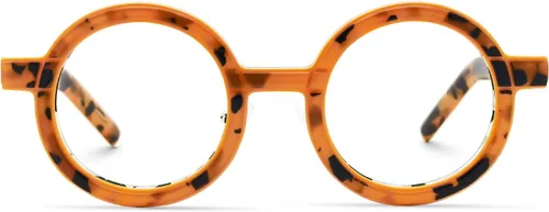 Vista 8 de VOOGLAM Gafas de bloqueo de luz azul de marco redondo, gafas negras de moda para mujer, antifatiga ocular y UV
