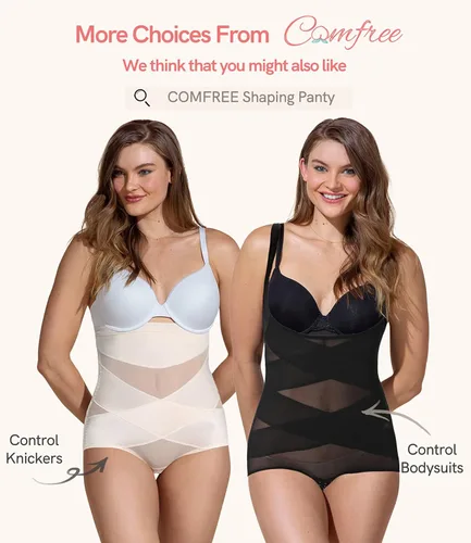 Vista 6 de COMFREE Body para mujer con control de barriga y adelgazamiento