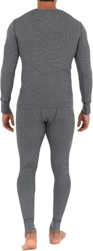 Vista 2 de Fruit of the Loom Conjunto de ropa interior térmica de gofre reciclado para hombre (parte superior e inferior)