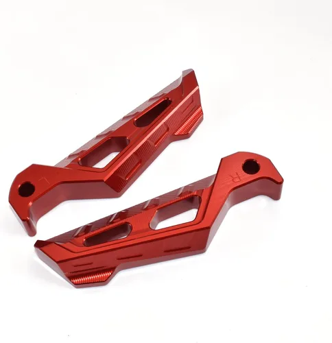 Vista 10 de ESPEEDMTC para YAMAHA Fazer FZ-1 FZ-6 FZ-6R FZ-8 FZ-8S FZ-25 Pasapiés trasero Pasapiés Pasador Pasador Ampliador Pedal CNC Reposapiés de aluminio