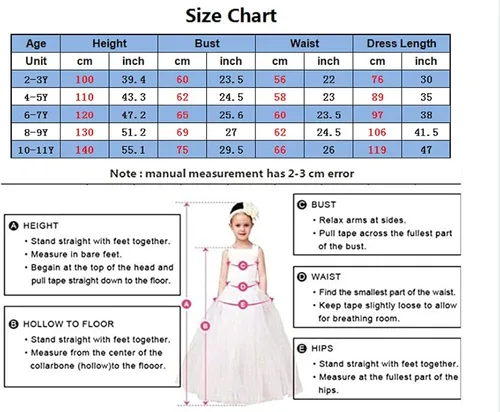 Vista 3 de Axaxa Princess Costume for Girls Princess Dress Halloween Fancy Party Dress Princess Dress Up Clothes for Little Girls