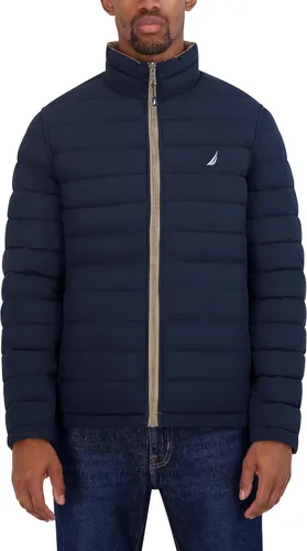 Vista 20 de Chaqueta Nautica de hombres elastizada Reversible peso medio