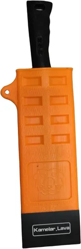 Vista 2 de Cuchillo de caza, cuchillo de carpintería al aire libre, machete de granja, cuchillo de corte de árboles. Cortar, cavar. Bueno para pesca, caza