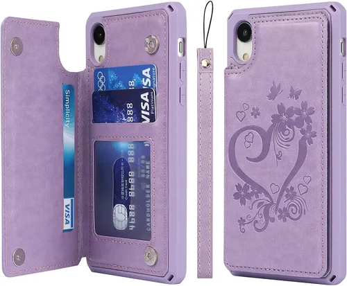 Vista 24 de Cavor - Funda para iPhone 6, 6S, 7, 8 Plus, 11 Pro, XS, Max, XR A-Negro