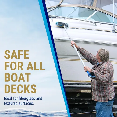 Vista 2 de Nautical One - Sellador y protector antideslizante Restaura y protege cubiertas marinas, escalones, plataformas Protección UVA y UVB A base