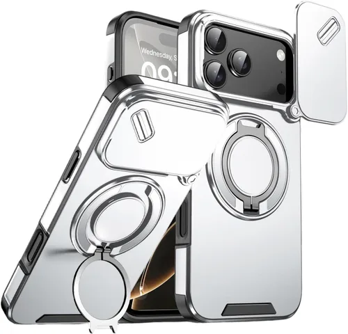 Vista 11 de Funda para iPhone 11 de la Serie Magnética de Doulings, resistente con anillo giratorio de 360 grados con soporte invisible, compatible con magsafe