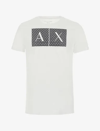 Vista 6 de AX Armani Exchange - Camiseta con logotipo de cuello redondo para hombre