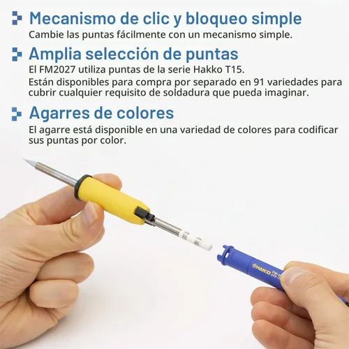 Vista 3 de Hakko FM2027-01 Soldador