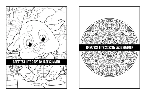 Vista 29 de Greatest Hits An Adult Coloring Book with the 100 Best Pages from the Jade Summer Collection