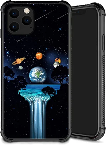 Vista 14 de Funda compatible con iPhone Xs, diseño de plexiglás X para niños y hombres, diseño de lobo malo, a prueba de golpes, antiarañazos, para iPhone X/Xs